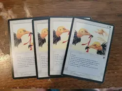 4x Osai Vultures Legends Magic the Gathering MTG Card Vintage Rare White Iconic - Image 1