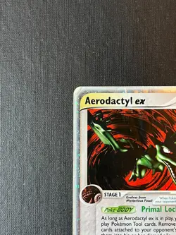 2003 Aerodactyl Ex 94/100 Holo Rare Pokemon Card - Sandstorm Set - Image 3