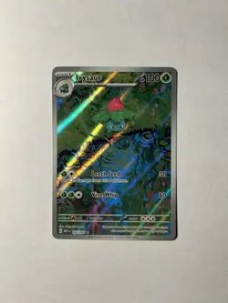 Ivysaur Holo Illustration Rare Card 167/165 SV Scarlet & Violet 151 Series - Image 1