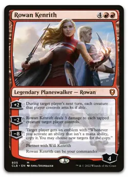 Rowan Kenrith #805 (NM) Baldur's Gate CLB Magic MTG - Image 1