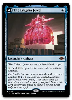 The Enigma Jewel #55 (LP) Lost Caverns of Ixalan LCI Magic MTG - Image 1