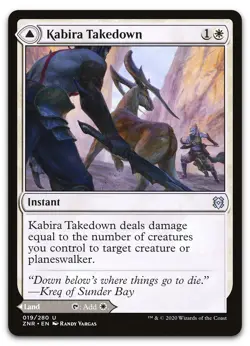 Kabira Takedown #19 (LP) Zendikar Rising ZNR Magic MTG - Image 1