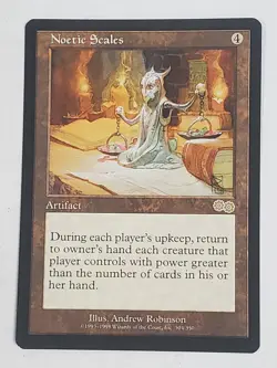 MTG Noetic Scales (Urza's Saga/Artifact/R) - BGM - Image 1