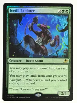 Icetill Explorer FOIL Edge of Eternities 192 NM Magic MTG - Image 1