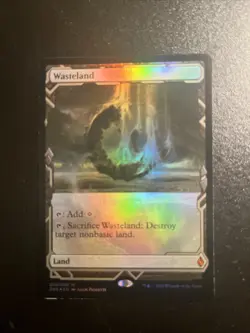 Wasteland Zendikar Rising Expeditions Foil Near Mint Condition MTG - Image 2