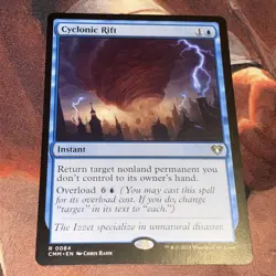 Cyclonic Rift X1 Mtg Commander Masters Nm - Image 1