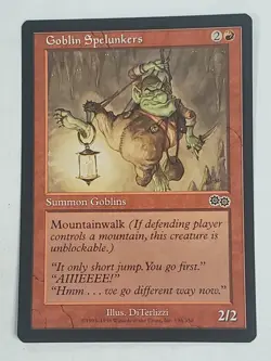 MTG Goblin Spelunkers (Urza's Saga/Red/C) - BGM - Image 1