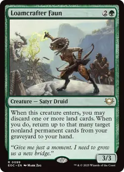 Loamcrafter Faun [Edge of Eternities] MTG - Image 1
