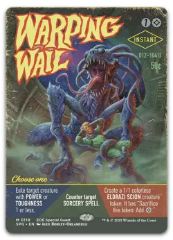 Warping Wail (Showcase) #119 (NM) Special Guests SPG Magic MTG - Image 1