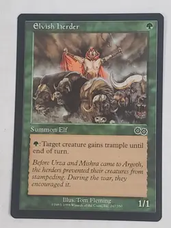MTG Elvish Herder (Urza's Saga/Green/C) - BGM - Image 1
