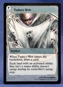 Tsabo's Web (Future Sight) - MTG - Mystery Booster 2 - NM Excellent - Image 1