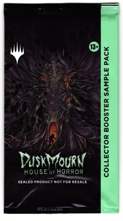 Duskmourn Collector Booster Sample Pack SEALED Duskmourn MTG - NM - Image 1