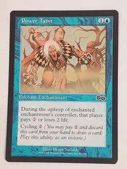 MTG Power Taint (Urza's Saga/Blue/C) - BGM - Image 1
