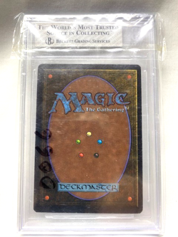 1993 Magic the Gathering MTG CCG Arabian Nights OLD MAN OF THE SEA BGS 8 NM-MT - Image 3