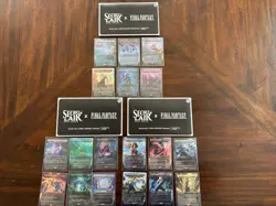 MTG Secret Lair x Final Fantasy Bundle | Foil | Opened | Description - Image 1