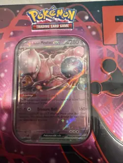Pokemon Team Rocket MewTwo Tin New Sealed Destined Rivals. Fall 2025 - Image 3