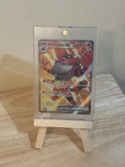 Pokemon Incineroar ex 187/162 SV05: Temporal Forces Holo Near Mint - Image 1