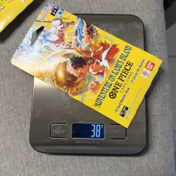 HEAVY One Piece Adventure On Kami’s Island OP15-EB04 Sleeved Booster Pack 38g - Image 1