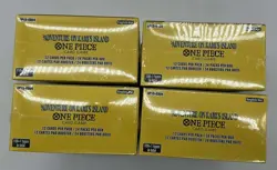Lot of (4) One Piece TCG Adventure on Kami’s Island Booster Box Sealed OP15-EB04 - Image 5