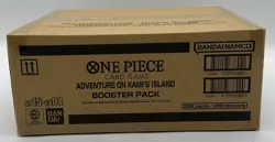 One Piece TCG Adventure on Kami’s Island Booster Box Case Sealed 12 Boxes OP15 - Image 1