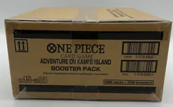 One Piece TCG Adventure on Kami’s Island Booster Box Case Sealed 12 Boxes OP15 - Image 4