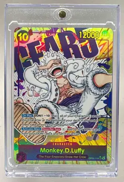 Monkey D. Luffy 2023 One Piece Awakening of the New Era #OP05-119 Alt Art (A) - Image 1