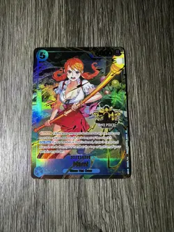 Nami (Japanese Version 3rd Anniversary Set) OP11-054 One Piece Promotion English - Image 1