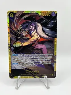 One Piece CCG Crocodile OP14-120 SEC - English - PACK FRESH MINT - Image 1