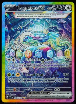 Terapagos ex #170 NM-M Pokemon Card - Image 1