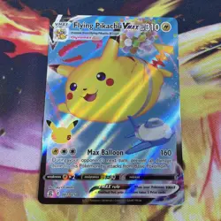 Flying Pikachu VMAX 007/025 Celebrations Holo Rare VMAX Full Art Pokemon Card NM - Image 1