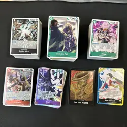 One Piece TCG Bulk Lot 478 Cards | 32 SR, 13 Leader, OP14 OP15 | Rares + Don!! - Image 1