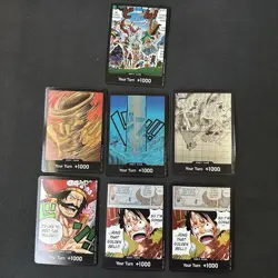 One Piece TCG Bulk Lot 478 Cards | 32 SR, 13 Leader, OP14 OP15 | Rares + Don!! - Image 4