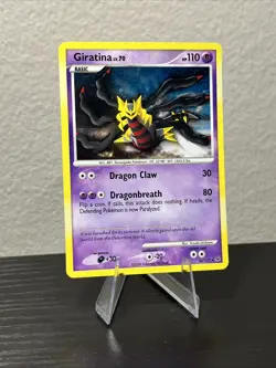 Giratina Lv. 70 28/127 Platinum Base Holo Rare Pokemon Card NM - Image 2