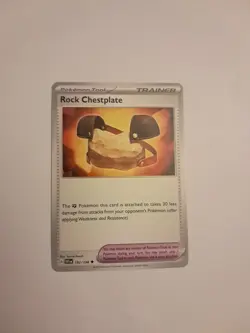 Pokemon TCG Rock Chestplate SV01 - Scarlet & Violet Base Set 193/198 English - Image 1