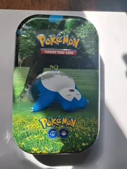Pokemon Pokemon TCG Pokemon GO Mini Tin Snorlax 2022 Standard Card Size - Image 1