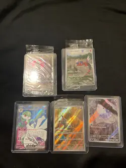 pokemon cards lot of 5 - Image 1