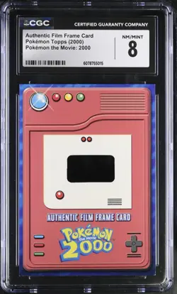 Pokemon Topps Authentic Film Frame Card Melody 35MM Movie CGC 8 NM/M - Image 1