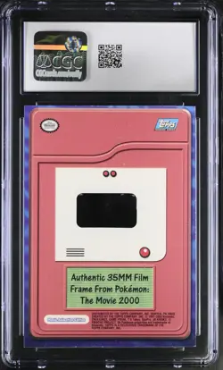 Pokemon Topps Authentic Film Frame Card Melody 35MM Movie CGC 8 NM/M - Image 2
