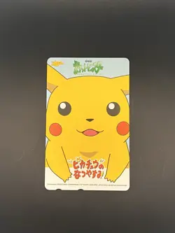 Pokemon Phone Card Pikachu's Summer Vacation Japanese VERY RARE 1998 - Image 1