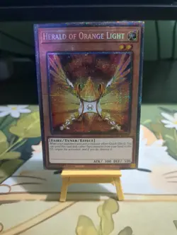 Herald of Orange Light Starlight Rare Card Near Mint Condition BLMM 1st Edition - Image 1