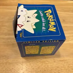 NOS Vintage Pokemon TOGEPI 23K Gold Plated Trading Card1999 Burger King With COA - Image 2