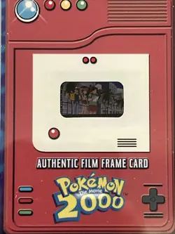 Pokemon Topps Authentic Film Frame Card Ash Misty Pikachu 35MM Movie CGC 8 NM/M - Image 3