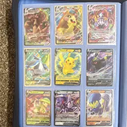 Pokemon TCG Mixed Card Lot Binder Pikachu Lucario Alakazam Umbreon GX EX V Holo - Image 3