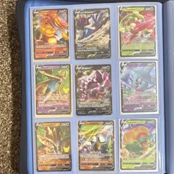Pokemon TCG Mixed Card Lot Binder Pikachu Lucario Alakazam Umbreon GX EX V Holo - Image 5