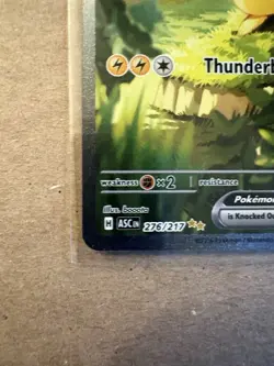 Ascended Heroes Forest Pikachu Ex #276/217 NM SIR Pokemon Card - Image 3