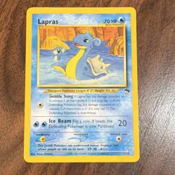 Pokemon Lapras 12/18 Southern Islands Promo Regular 70 HP English Card - Image 1