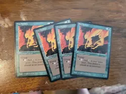 4x Fire Sprites Legends Magic the Gathering MTG Card Vintage Rare Green Iconic - Image 1