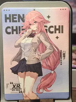 Yae Miko Hmph Hum 2 Numbered 100/188 Card Goddess Story XR- 004 Genshin Impact - Image 1