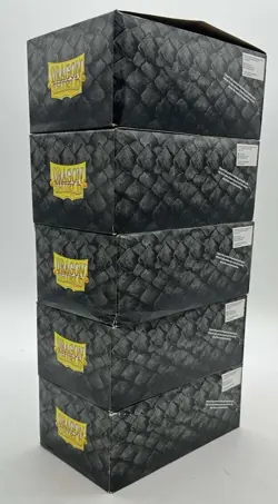 Lot of 50 Dragon Shield Matte Blood Red Card Sleeves 100ct Pack Standard Size - Image 5