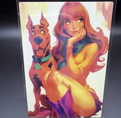 Dephne & Scooby Anime Waifu Card Doujin ACG Goddess Holo - Image 1